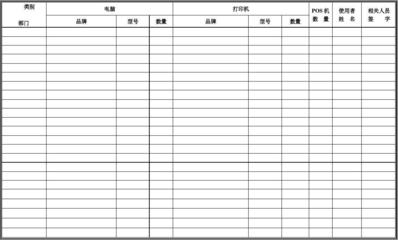 高效管理 办公设备及耗材统计表编制要点与技巧